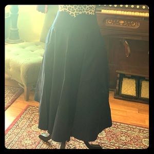 Vintage inspired 1950’s Blue Skirt M